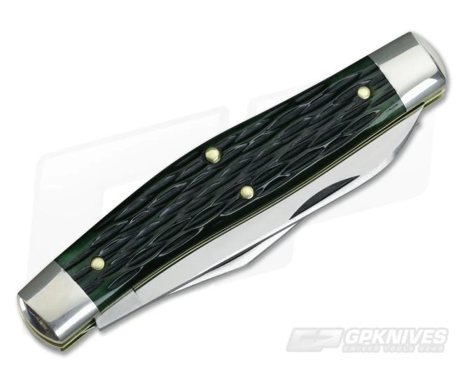 Tidioute Cutlery #81 Bull Moose Green Jigged Bone - Image 2