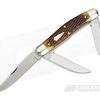 Tidioute Cutlery #82 Dixie Stockman Copperhead Jigged Bone