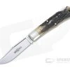 Northfield UN-X-LD #83 Tascosa Sambar Stag Lock Back Folding Knife 831121LB-06