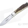 Northfield UN-X-LD #83 Tascosa Sambar Stag Lock Back Folding Knife 831121LB-09
