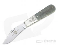Great Eastern Cutlery #86 2AB Two Acorn Barlow OD Green Canvas Micarta Slip Joint 861121