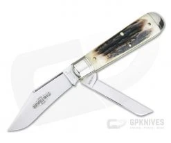 Northfield UN-X-LD #86 Oil Field Jack Two-Blade Sambar Stag