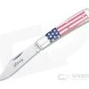 Tidioute Cutlery #94 Liberty Blem B Clip Point Jack Flag Acrylic Slip Joint 941121
