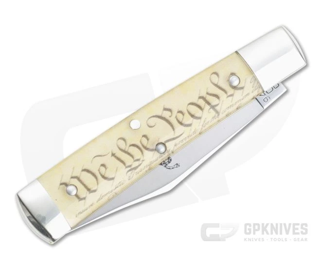 Tidioute Cutlery #94 Liberty Blem B Clip Point Jack Flag Acrylic Slip Joint 941121 - Image 2