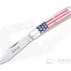 Tidioute Cutlery #94 Liberty Blem B Clip Point Jack Flag Acrylic Slip Joint 941121