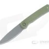 CIVIVI Stylum Olive Canvas Micarta Detent Slip Joint Front Flipper C20010B-B