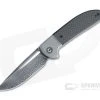 CIVIVI Trailblazer XL Black Damascus Bolstered Carbon Fiber G10 Slip Joint Folder C2101DS-1