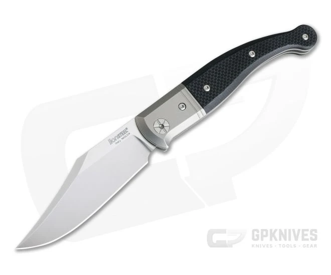 LionSteel Gitano Navaja Modern Slip Joint Niolox Black G10 GT01-GBK