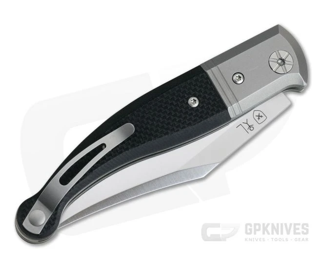 LionSteel Gitano Navaja Modern Slip Joint Niolox Black G10 GT01-GBK - Image 2