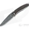 Chris Reeve Mnandi Raindrop Damascus Macassar Ebony Gentleman's Titanium Frame Lock Folder MNA-1022-001