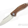 MKM Mikita Burnley Fara Santos Wood M390 Slip Joint Folder MY01-S