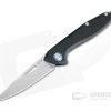 MKM Mikita Burnley Cellina Black Aluminum M390 Slip Joint Folder MY02-A