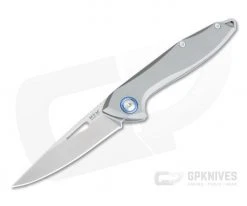 MKM Mikita Burnley Cellina Titanium M390 Slip Joint Folder MY02-T