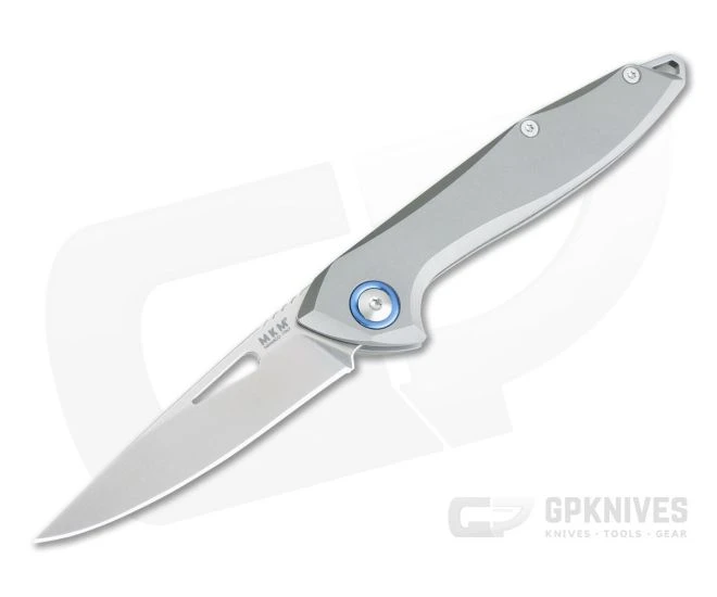 MKM Mikita Burnley Cellina Titanium M390 Slip Joint Folder MY02-T