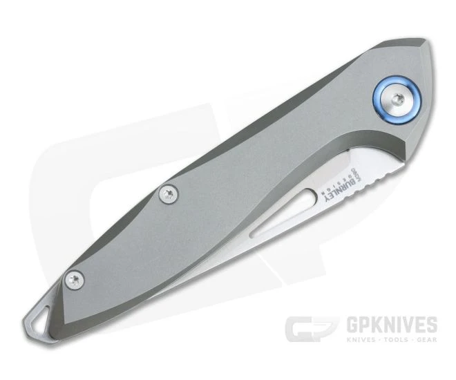 MKM Mikita Burnley Cellina Titanium M390 Slip Joint Folder MY02-T - Image 2