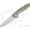 MKM Mikita Burnley Cellina Bronze Titanium M390 Slip Joint Folder MY02-TBR