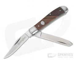 Remington Heritage Series Medium Trapper Wood Handled Slip Joint R40016BR