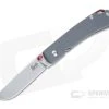 Smith & Sons Ox Sodbuster D2 Gray G10 Liner Lock Folder