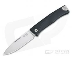 LionSteel Thrill Integral Black Aluminum Slip Joint H.WAYL Hidden Clip M390 TL-A-BS