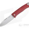 LionSteel Thrill Integral Red Aluminum Slip Joint H.WAYL Hidden Clip M390 TL-A-RS