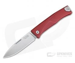 LionSteel Thrill Integral Red Aluminum Slip Joint H.WAYL Hidden Clip M390 TL-A-RS