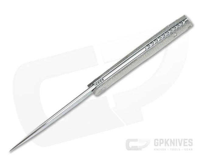 Viper Key Vox Design Slip Joint Green Canvas Micarta M390 V5976CV - Image 3