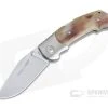 Viper Turn Bolstered Ram Horn Satin M390 Advanced Back Lock Folder V5986MO