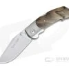 Viper Turn Bolstered Natural Walnut Satin M390 Advanced Back Lock Folder V5986NO