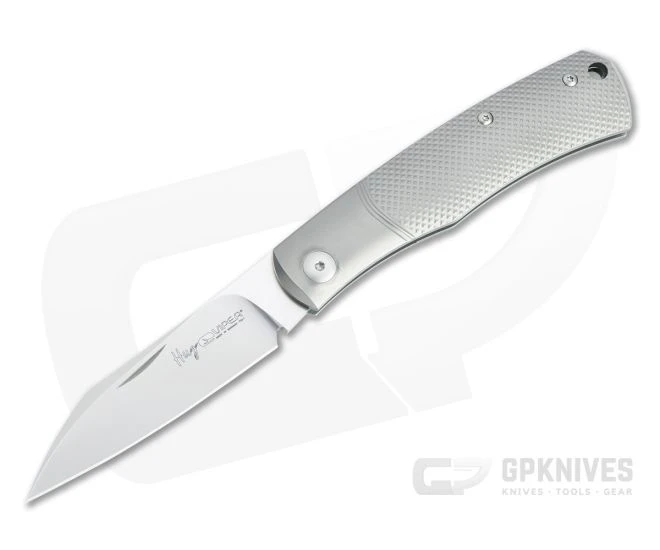 Viper Hug Thiel Design Satin M390 Geometric Titanium Slip Joint Knife V5990TIG