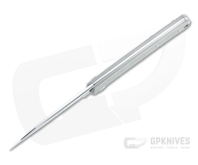 Viper Hug Thiel Design Satin M390 Geometric Titanium Slip Joint Knife V5990TIG - Image 3