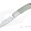 Viper Hug Thiel Design Satin M390 One Bolster Green Micarta Slip Joint Knife V5992CG