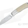 Viper Hug Thiel Design Satin M390 Two Bolsters Natural Micarta Slip Joint Knife V5994CN