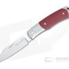Viper Hug Thiel Design Satin M390 Two Bolsters Red G10 Slip Joint Knife V5994GR