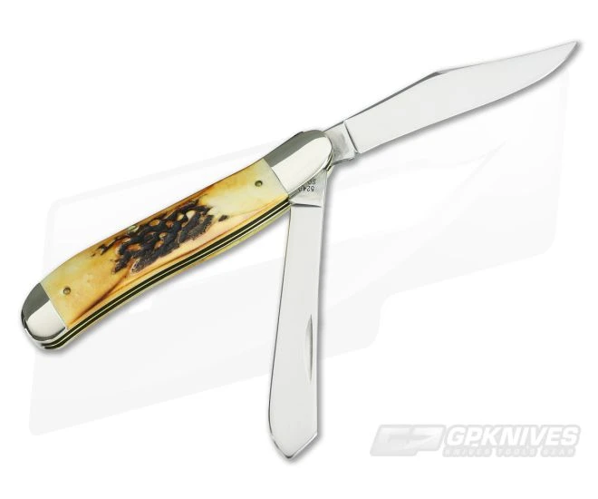 Case 1989 Centennial Stag Dogleg Trapper VX046 - Image 2