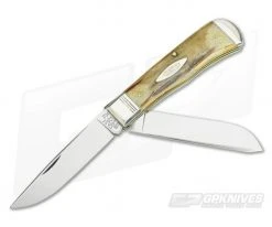 Case Classic 1992 Stag Jumbo Trapper Oval Shield