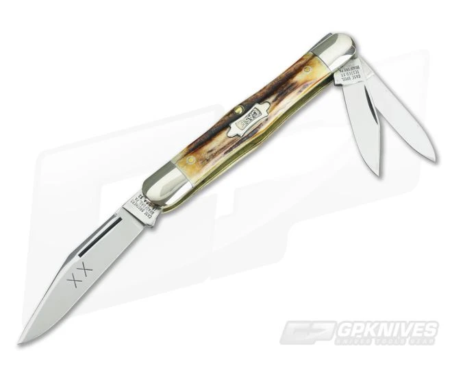 Case Classic 1993 Stag Whittler with Bowtie Shield